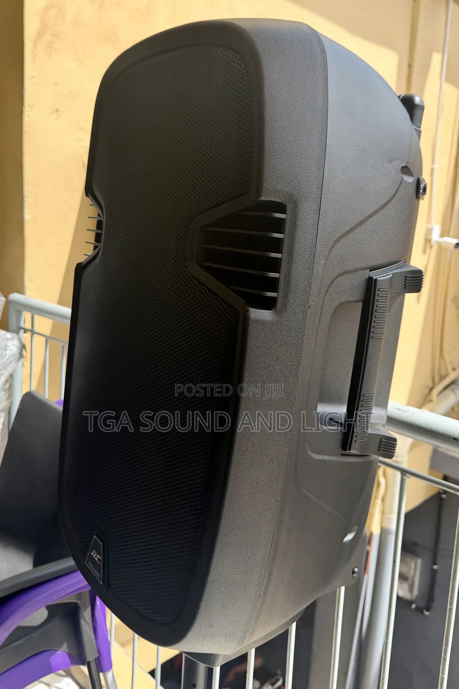 Jac 15-Inch Bluetooth Active Speakers With Stand/Microphone