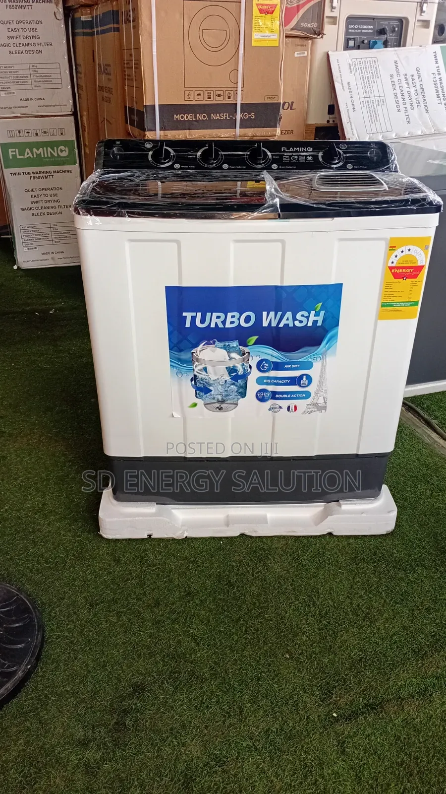Flamino 11kg Durable Laundry Solution