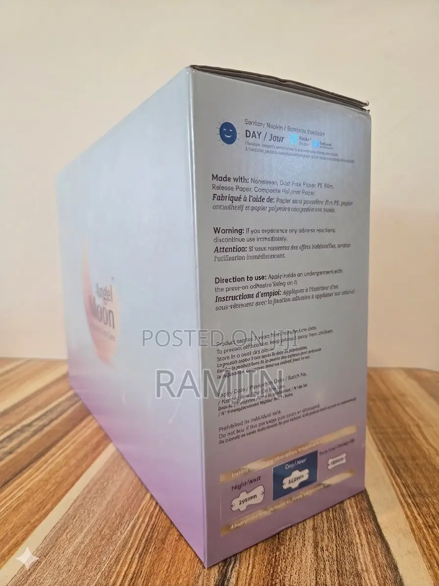 1 Box Of Angel Moon Day Pads / Set Of 11pack