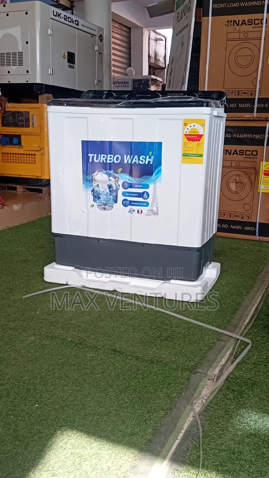 Super Clean Flamino 12kg Washer – Large Capacity12kg