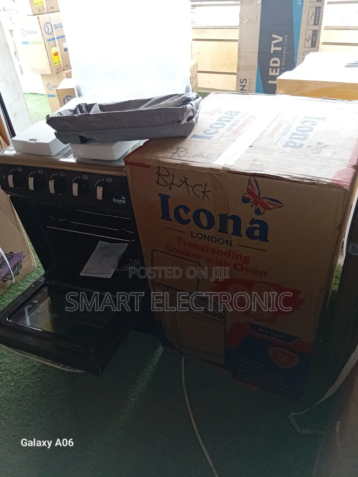 Icona Classic 4 Burner Oven Cooker