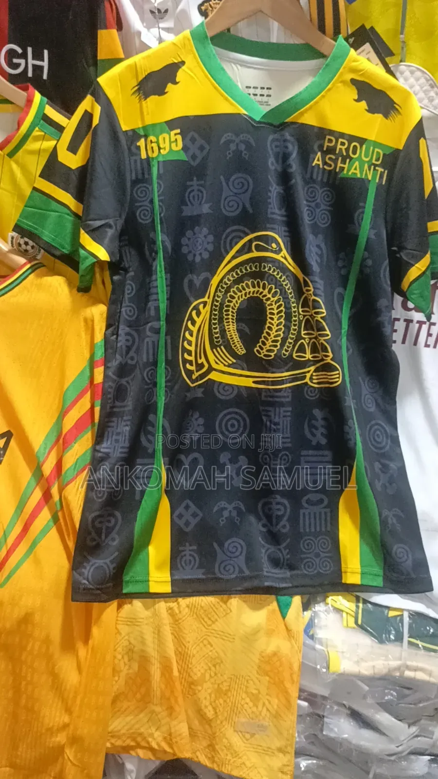 Proud Ashanti Heritage Jersey – 1695 Golden Stool Edition