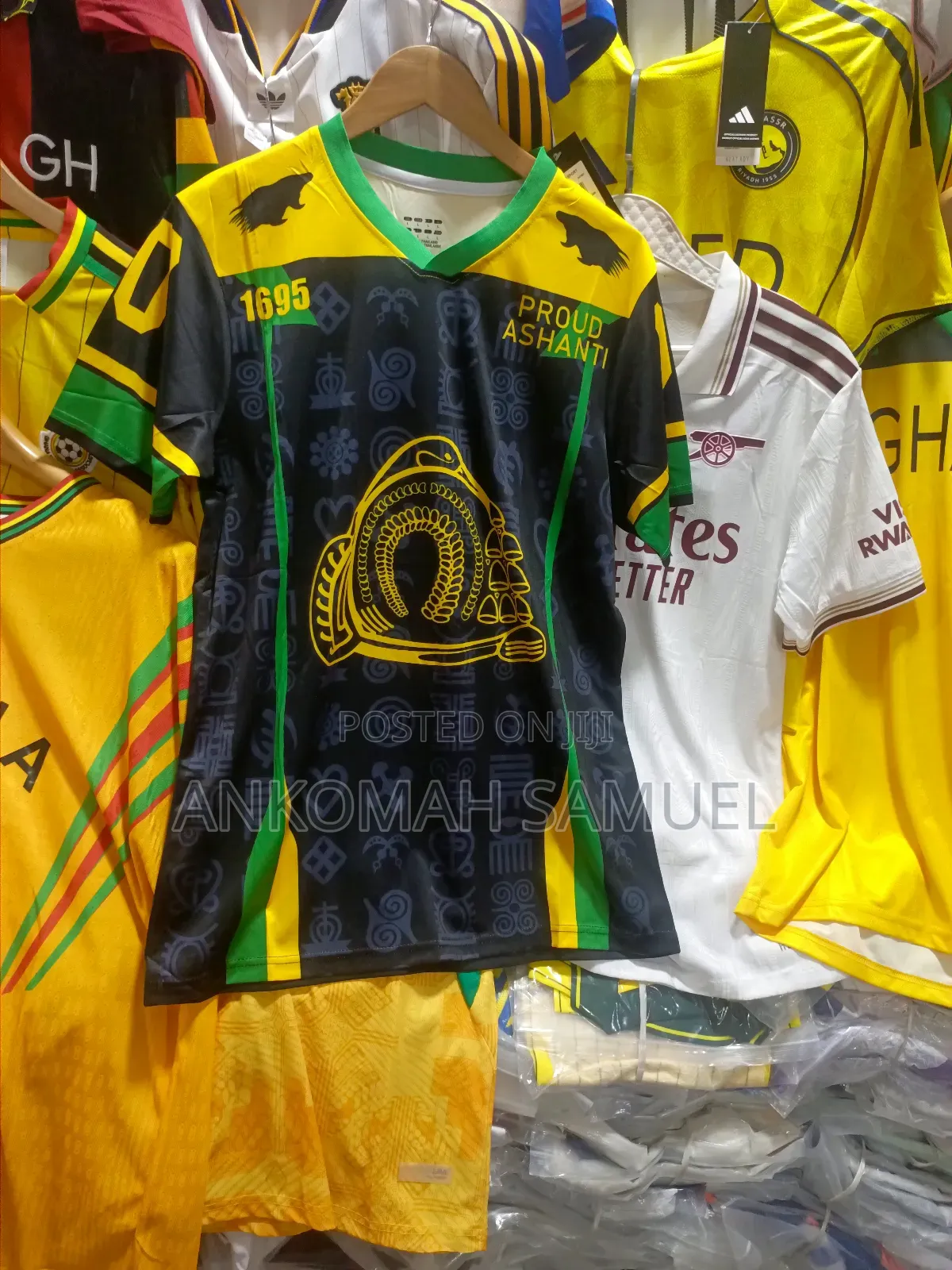 Proud Ashanti Heritage Jersey – 1695 Golden Stool Edition