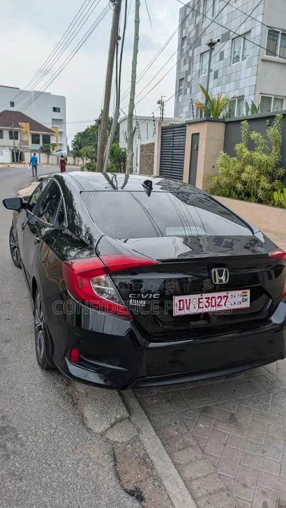 Honda Civic EX-L Sedan 2018 Black