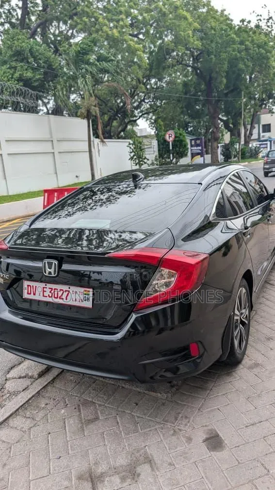Honda Civic EX-L Sedan 2018 Black
