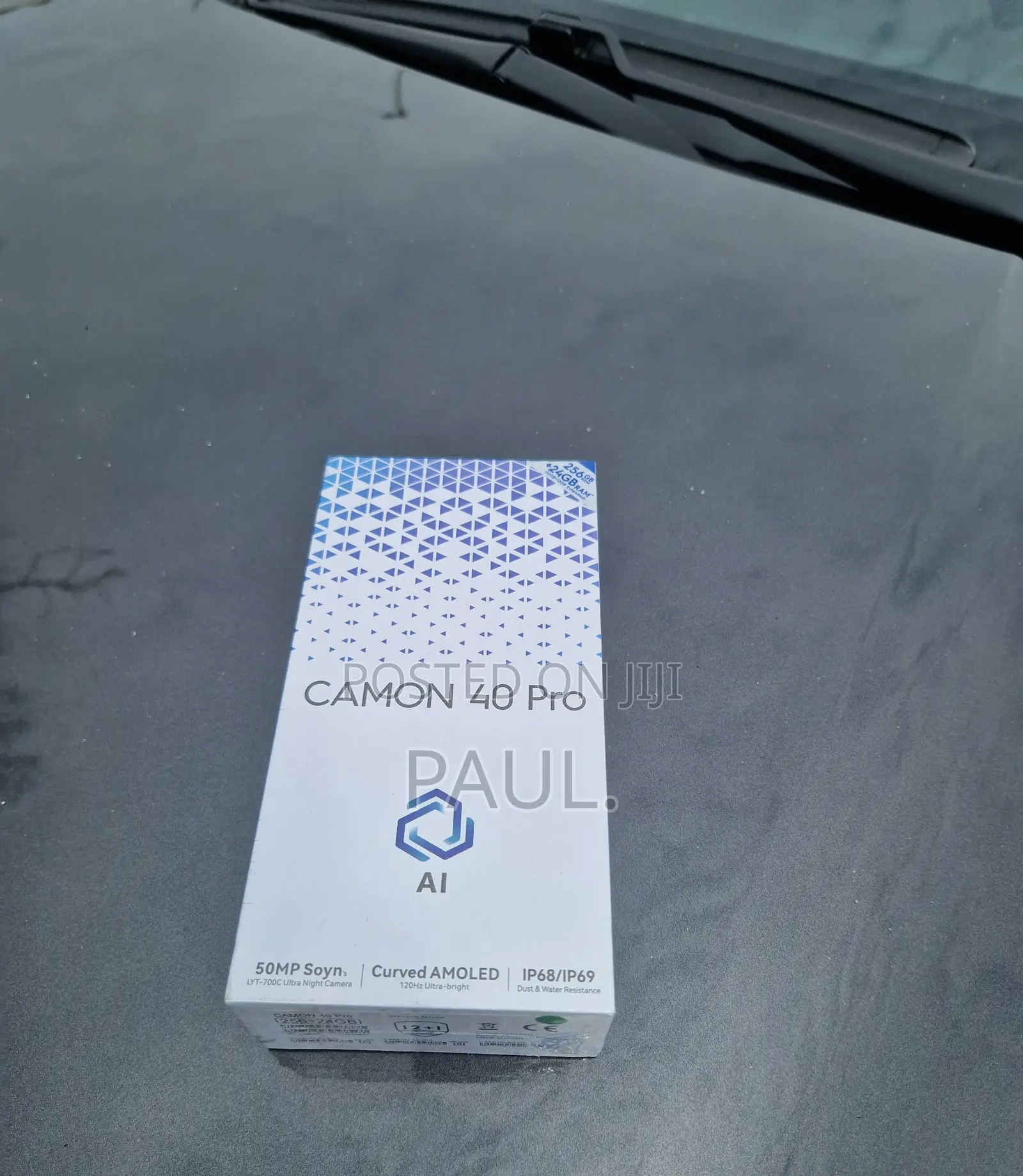 New Tecno Camon 40 Pro 5G 256 GB Gray