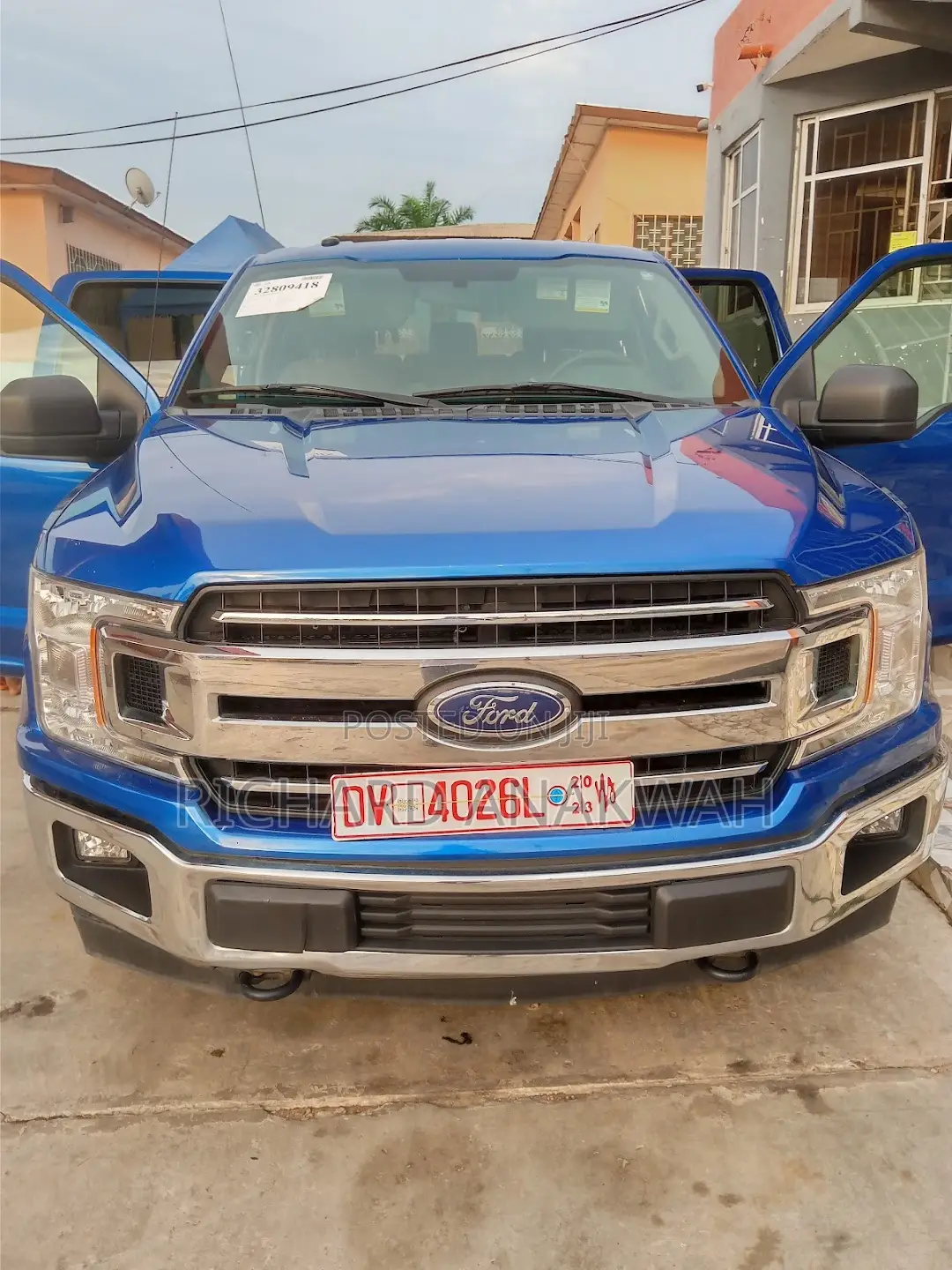 Ford F-150 2018 Blue