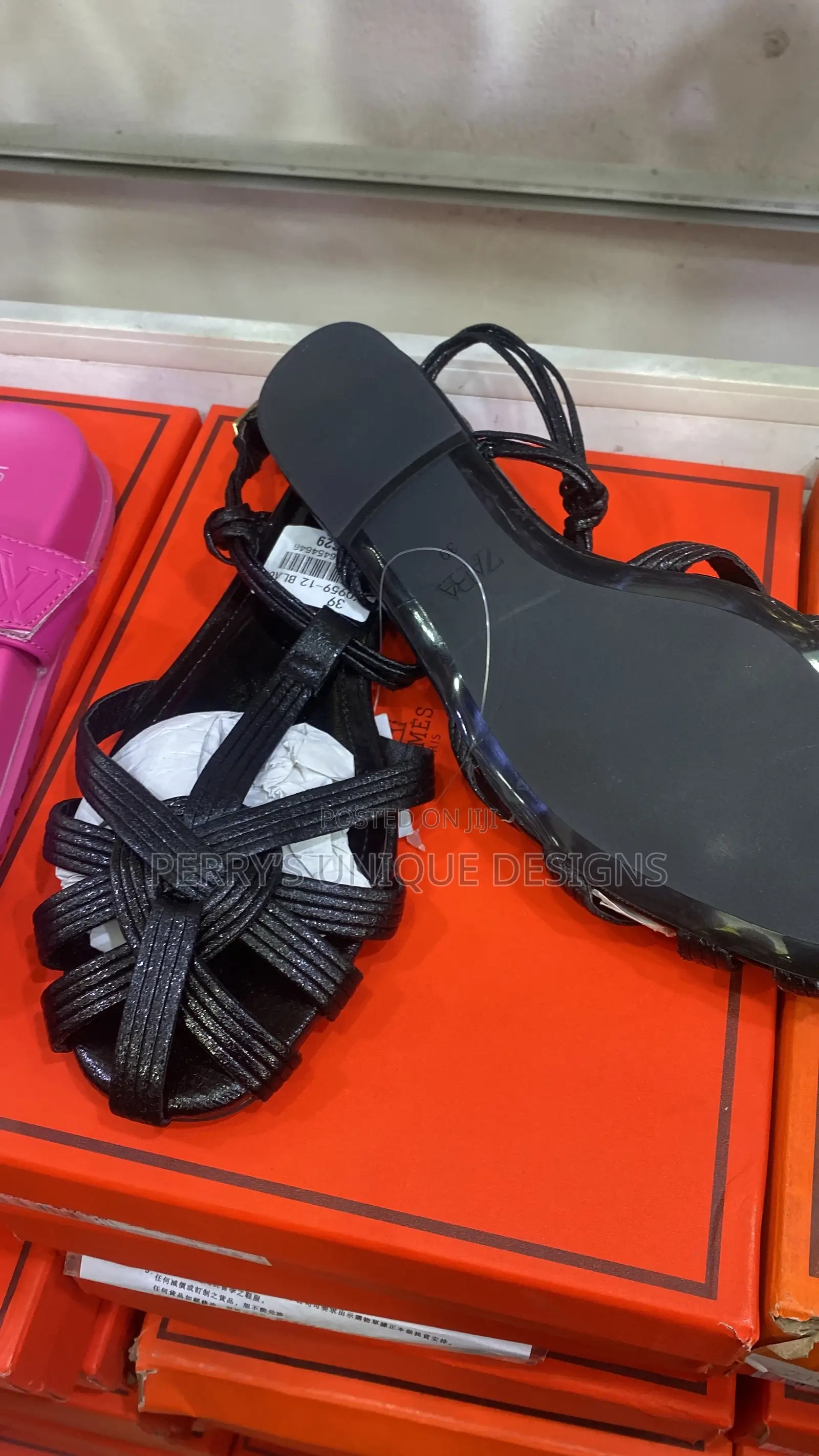 Zara Luxe Comfort Flat Sandals