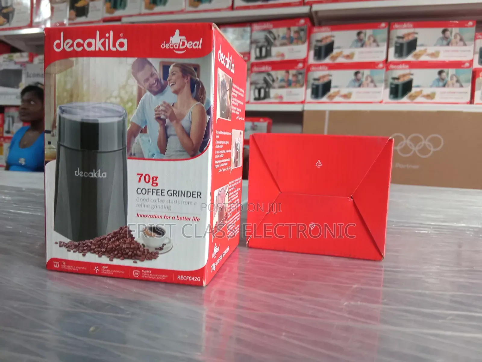 Decakila Grinder Fresh Coffee Daily Comfort
