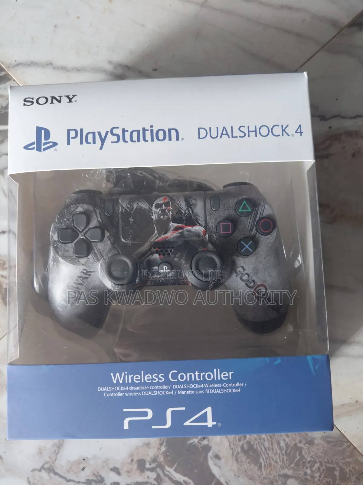 Playstation 4 Gamepad Customized God of War
