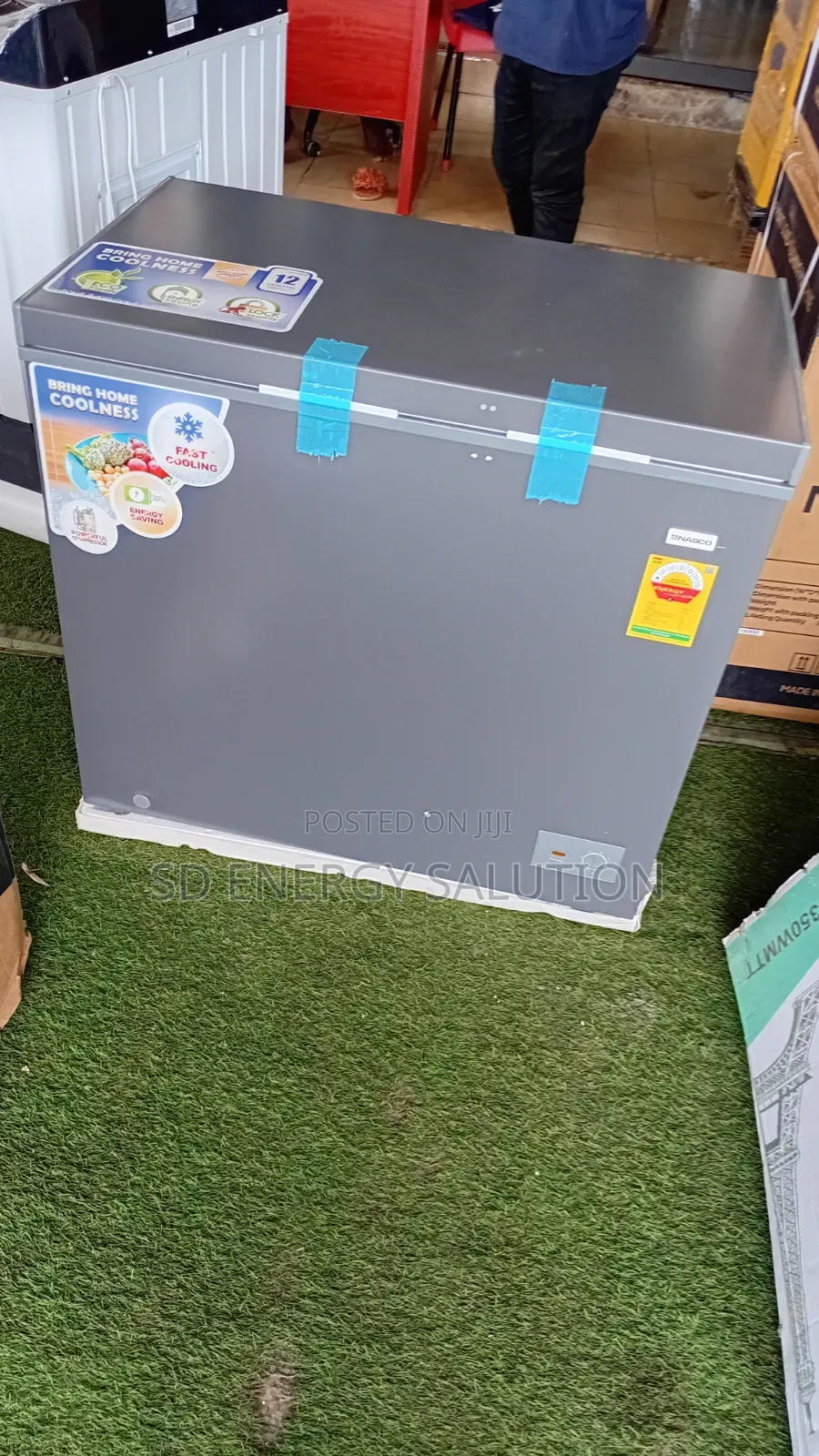 Energy-Saving Nasco Freezer With Spacious Interior