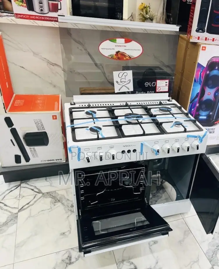 Extremely Quality Mediatech 60x90cm 5 Burner(Glass Lid) 