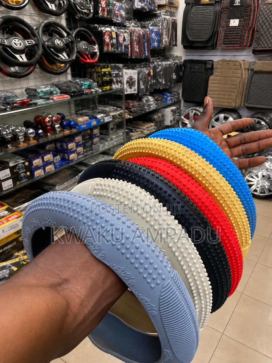 Silicone Fashionable Steering Wheel Cover