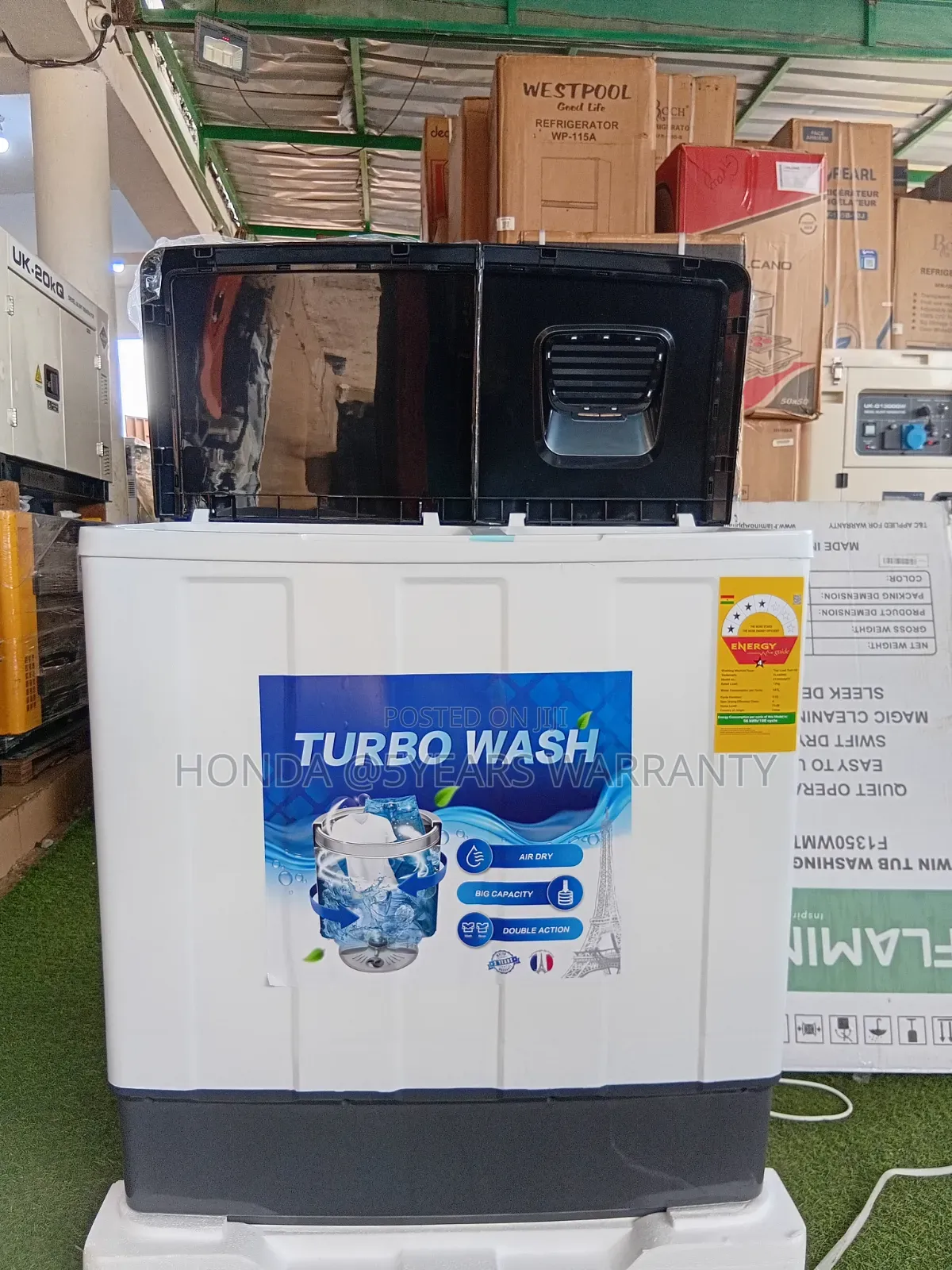 Flamino 12kg Washing Machine – Heavy Duty Laundry Washer