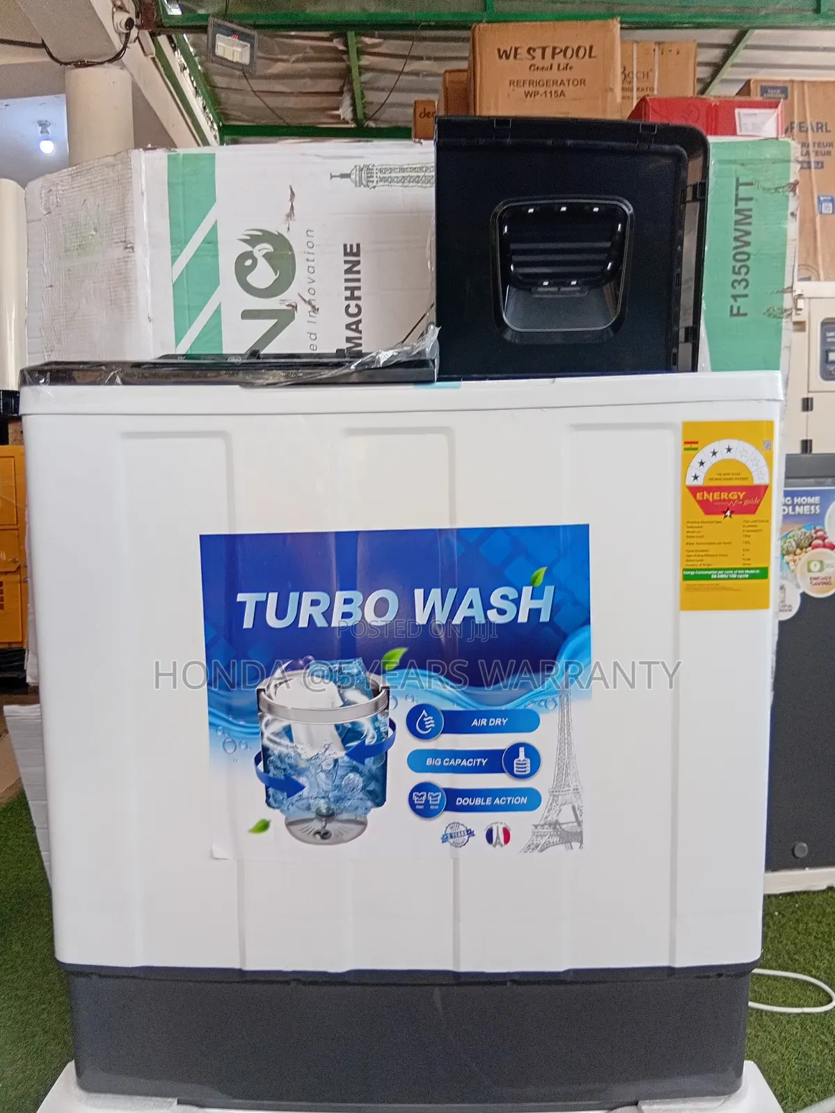 Flamino Twin Tub 12kg Washing Machine – Efficient Washing Drying