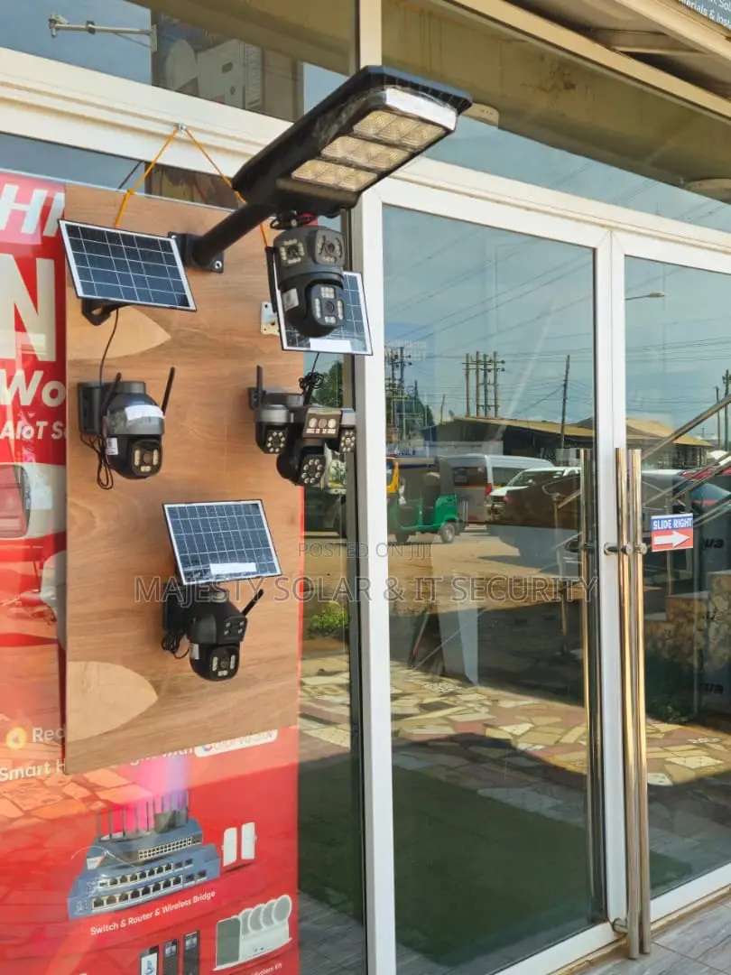 4g and 5g Solar Cameras