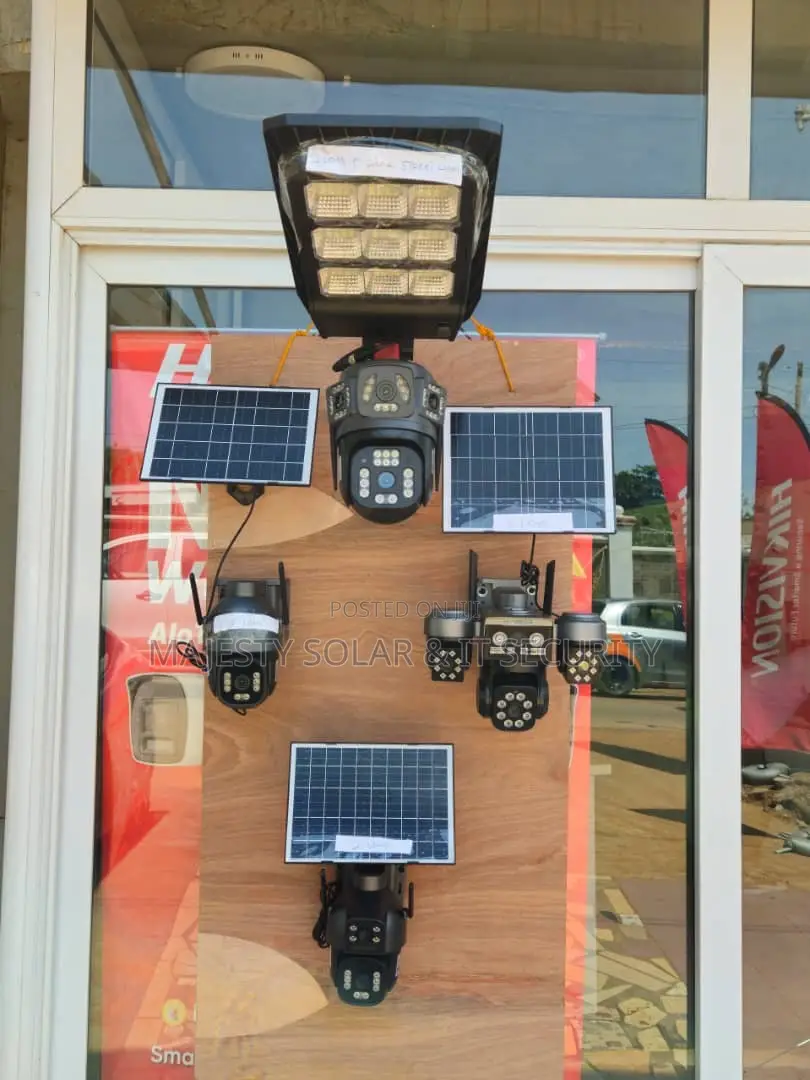 4g and 5g Solar Cameras