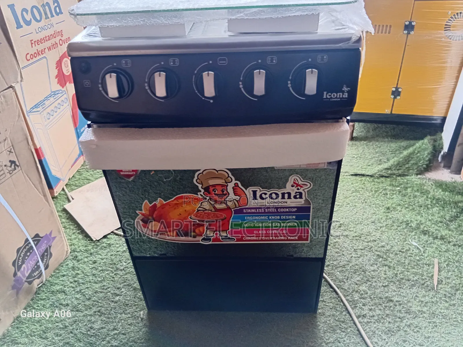 Icona Powerful Flame Gas Cooker
