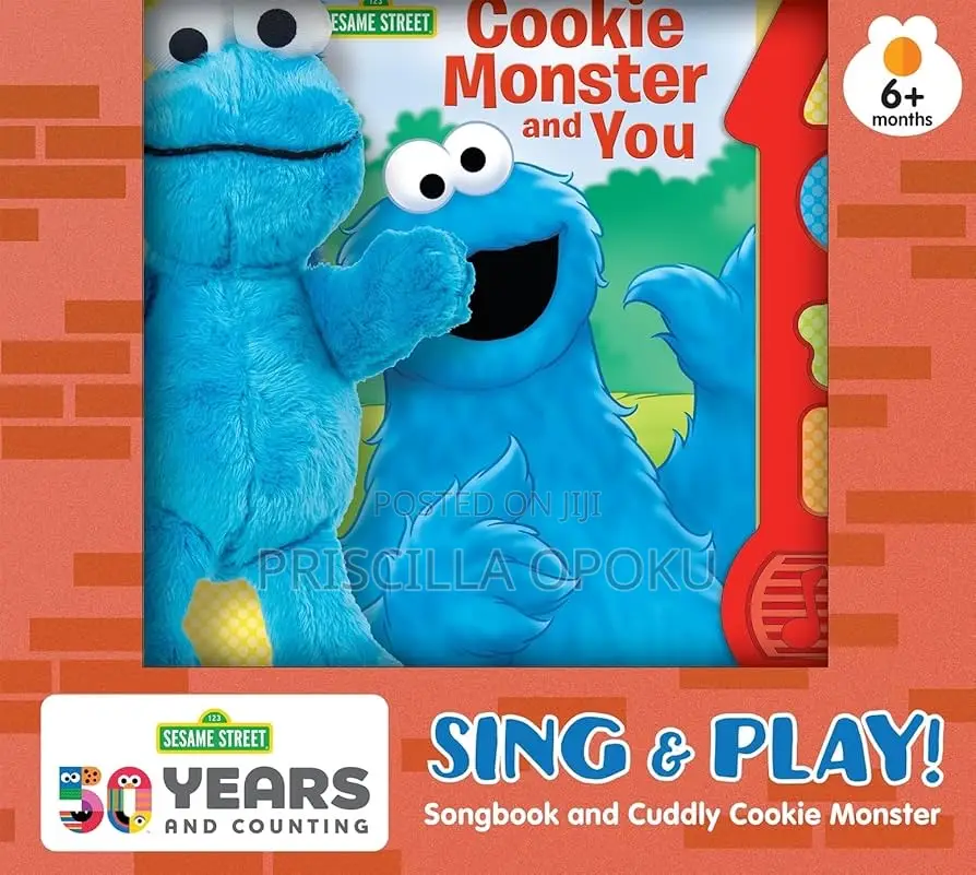 This Is a Sesame Street "Cookie Monster and You" Musical Sound Book