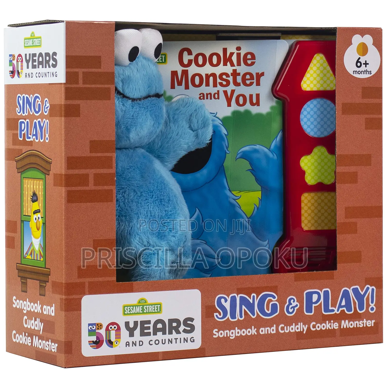 This Is a Sesame Street "Cookie Monster and You" Musical Sound Book