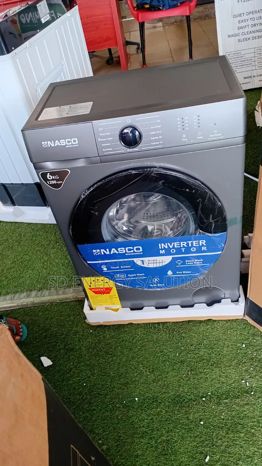 Nasco Washing Machine – Tough on Dirt, Gentle on Clothes