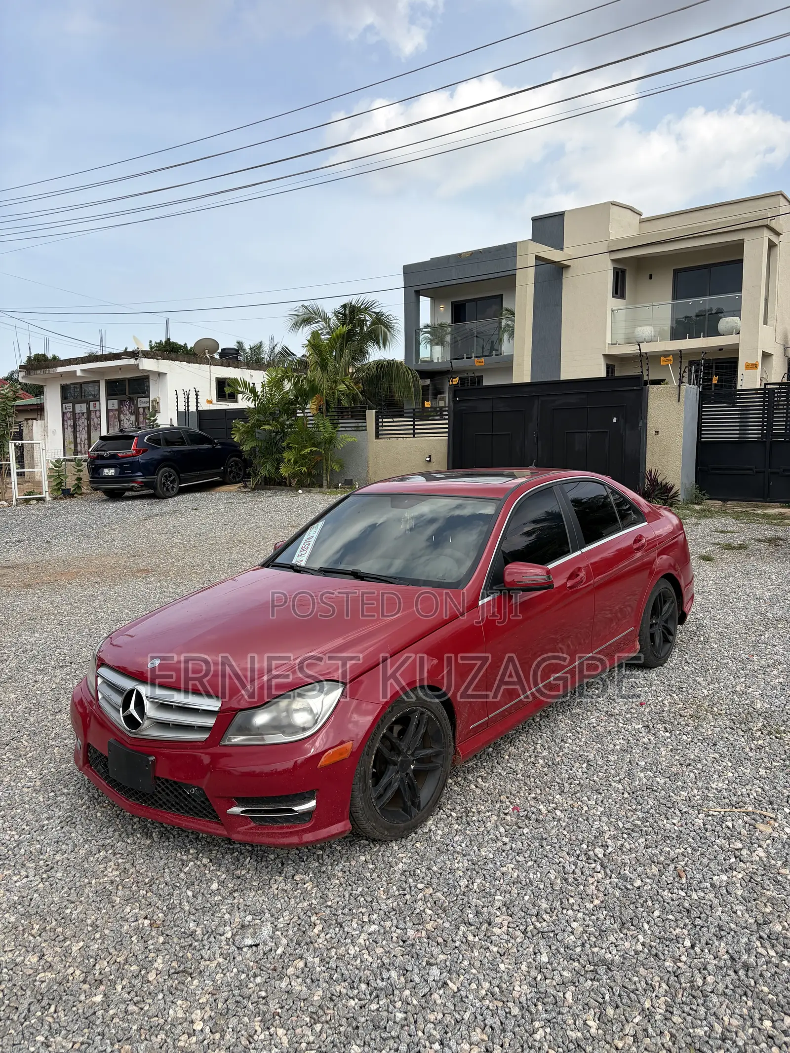 Mercedes-Benz C250 2014 Red