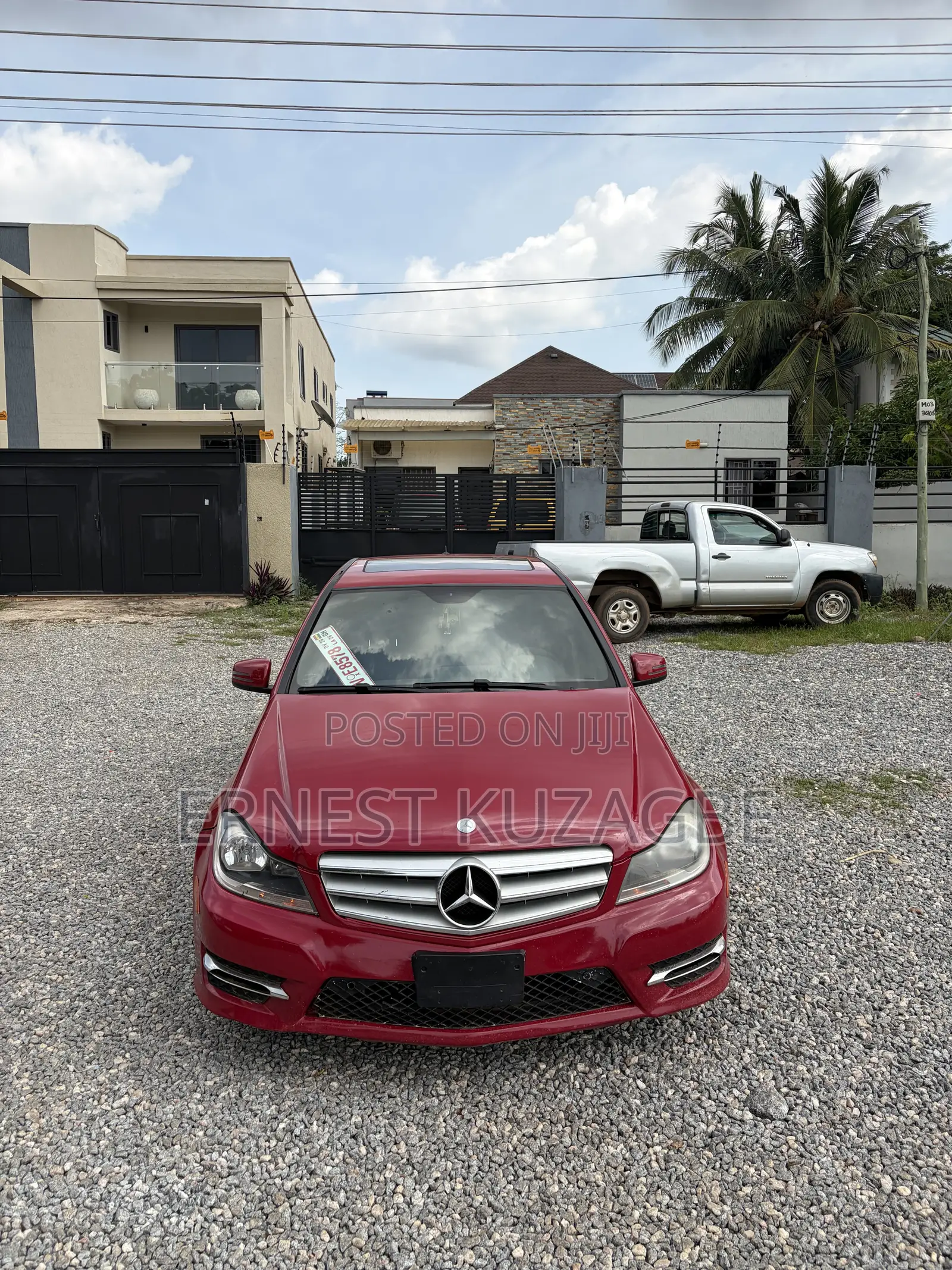 Mercedes-Benz C250 2014 Red