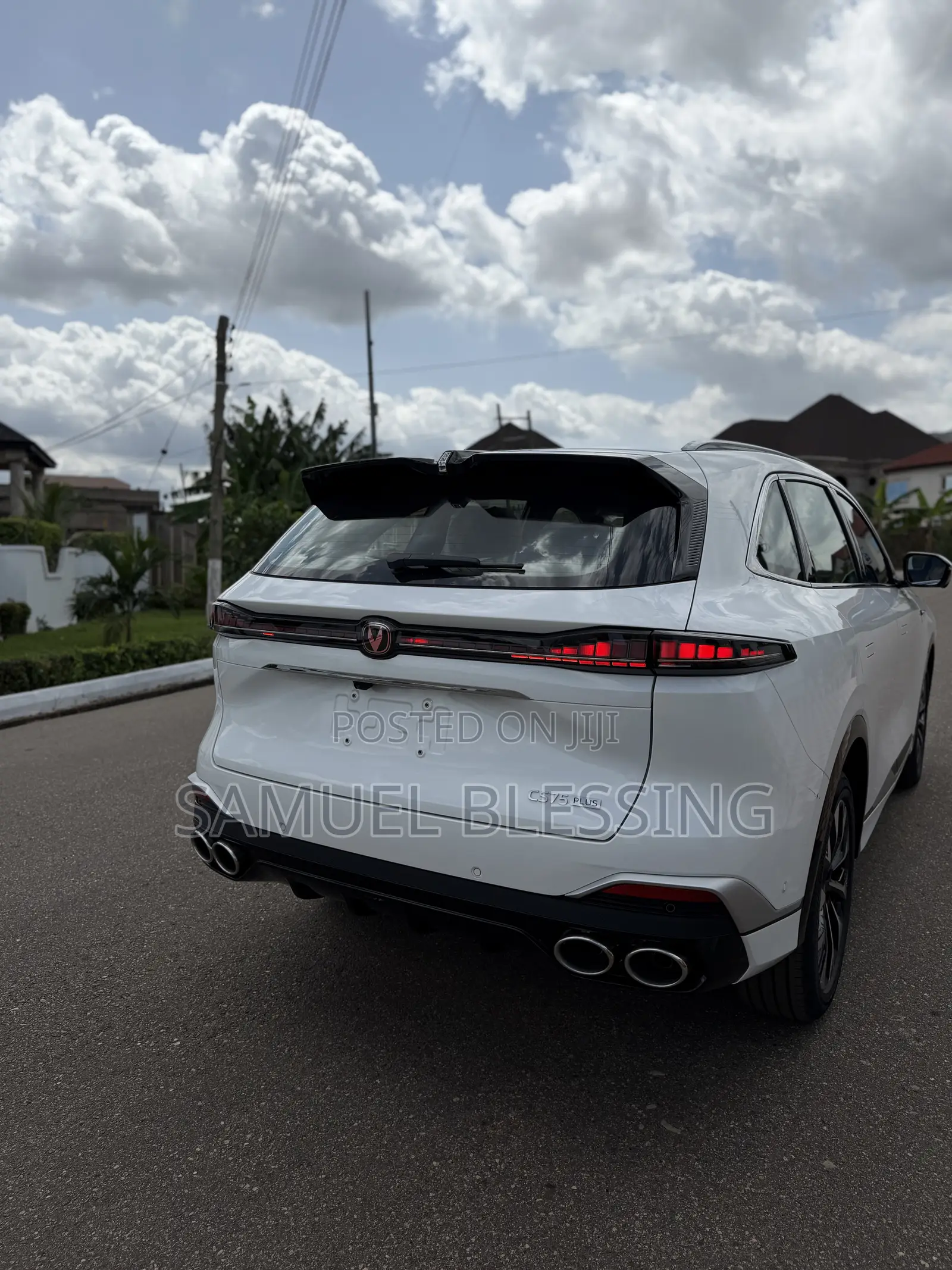 New Changan CS75 2025 White