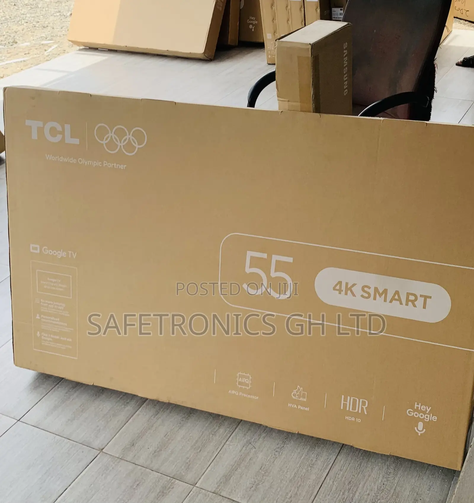 High Sleek TCL 55p6l Is a 55-Inch Uhd Smart Google Tv