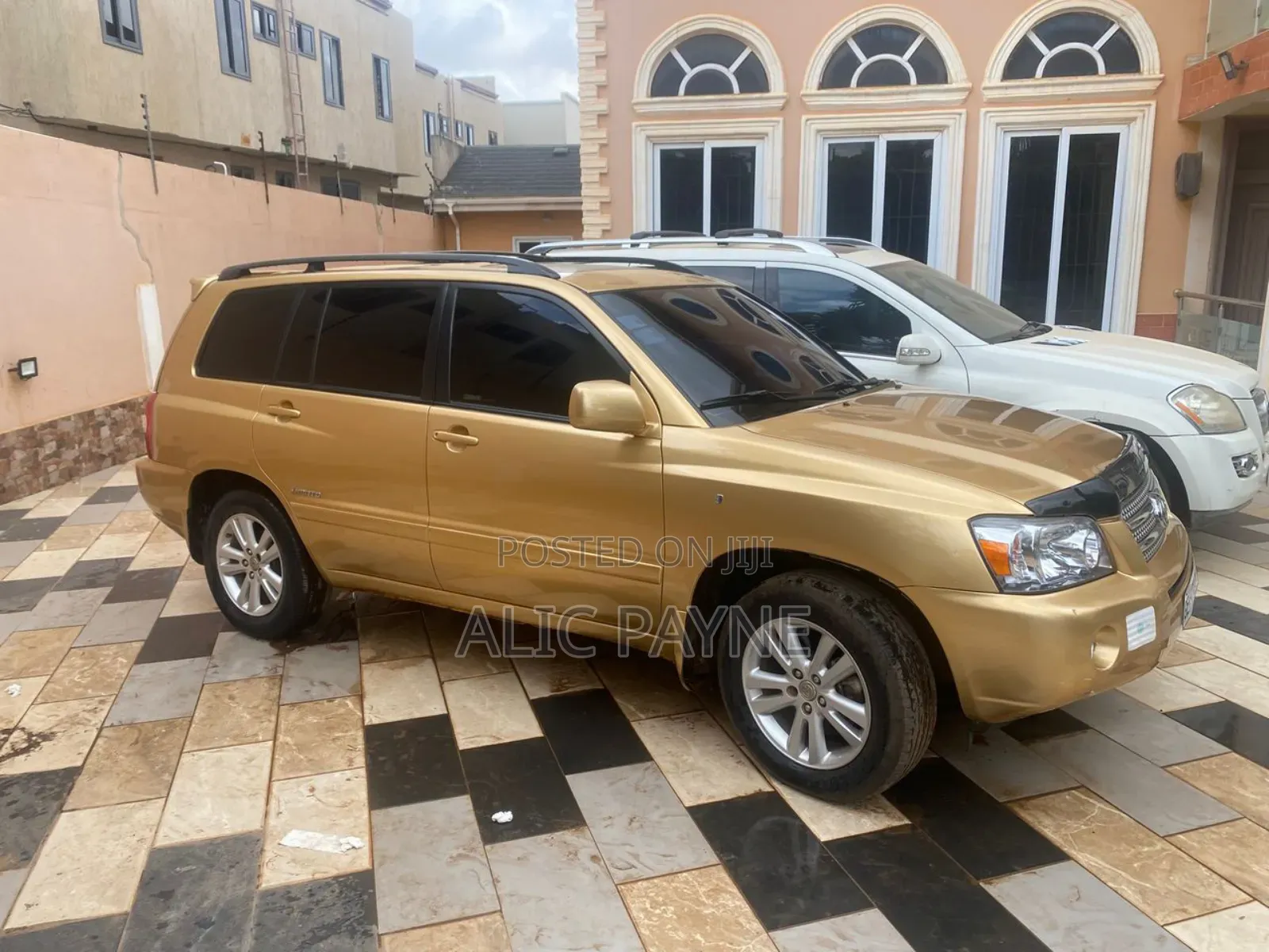 Toyota Highlander Hybrid Limited 2008 Gold