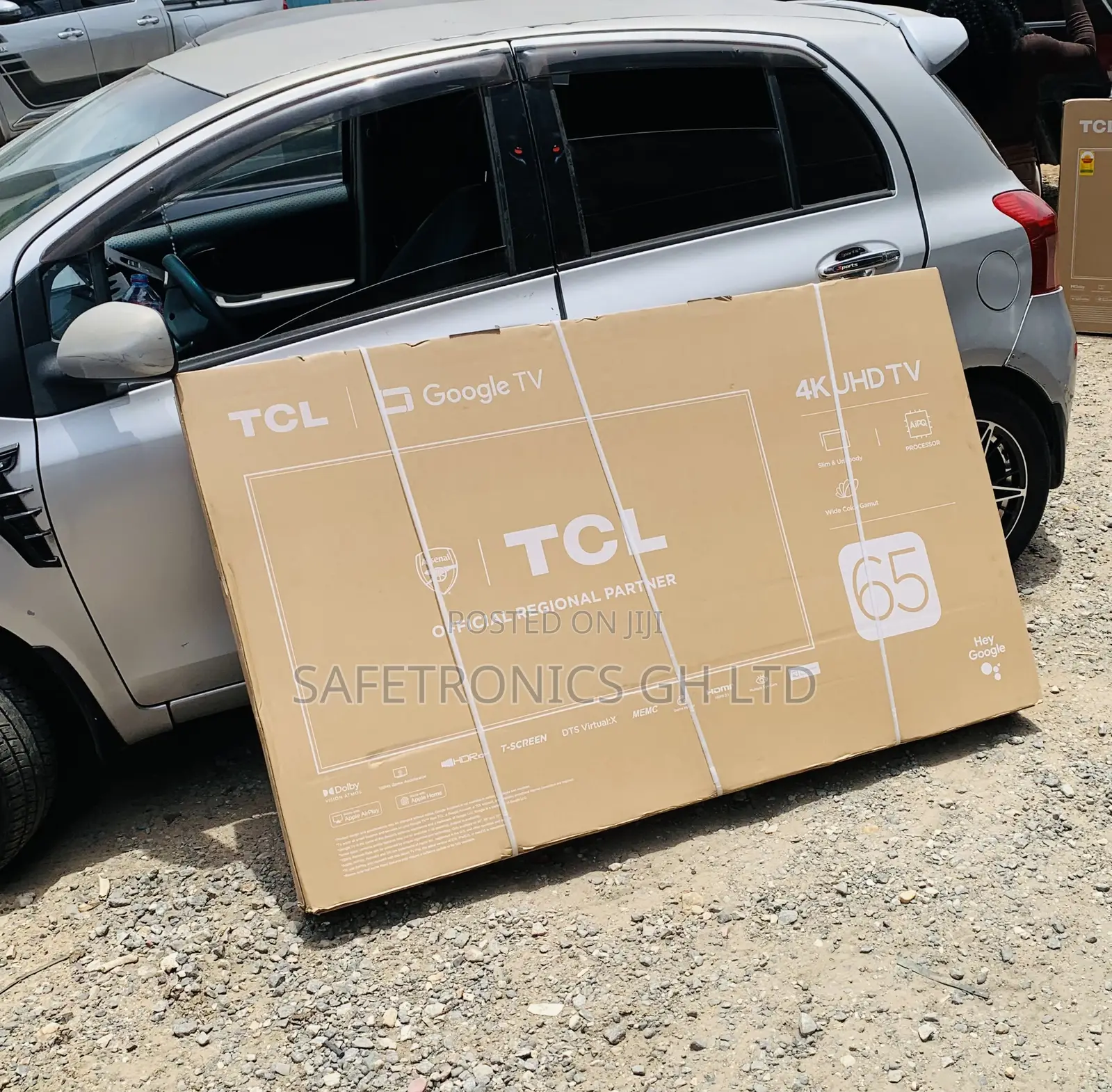 Fresh in Box TCL 65′′ Uhd Smart Android Television