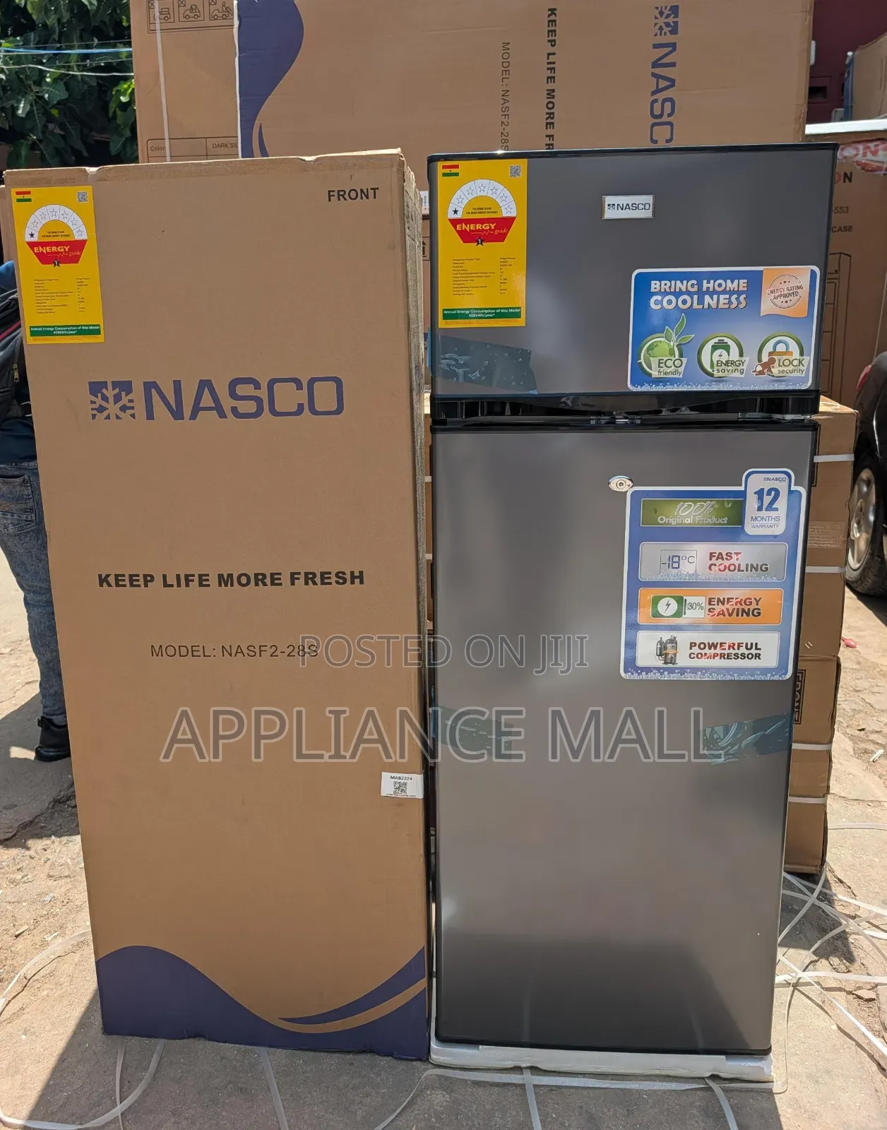 Nasco Fridge 204l