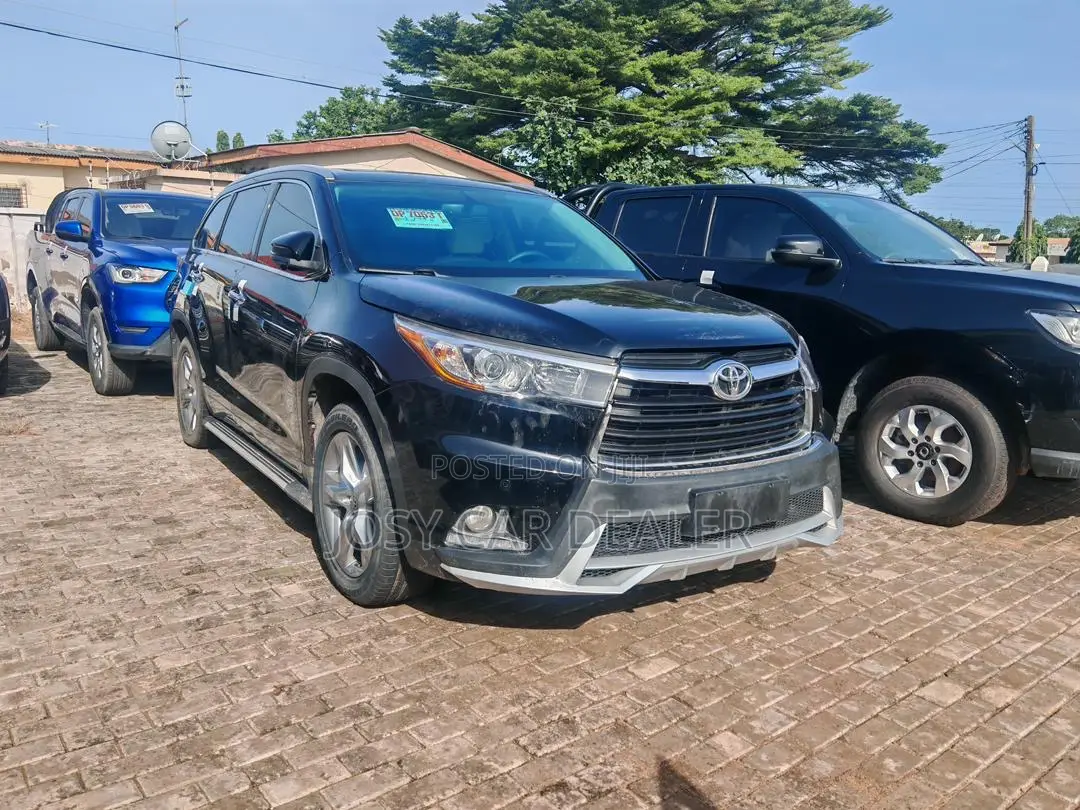Toyota Highlander 2017 Black