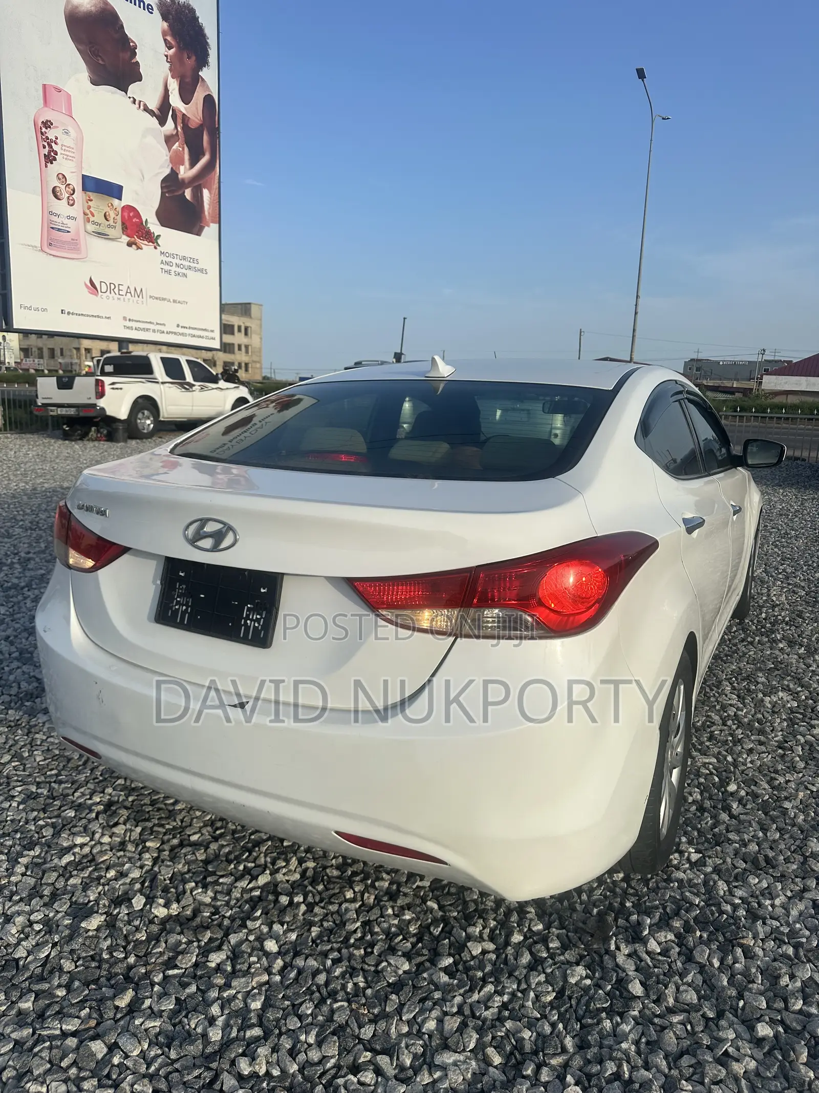 Hyundai Elantra 2013 White