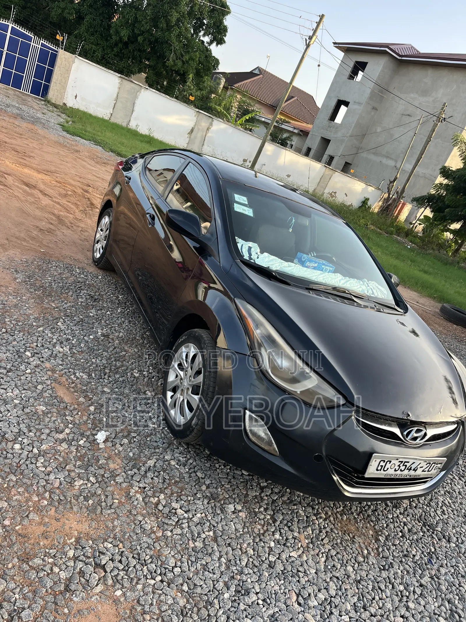 Hyundai Elantra GLS 2012 Black