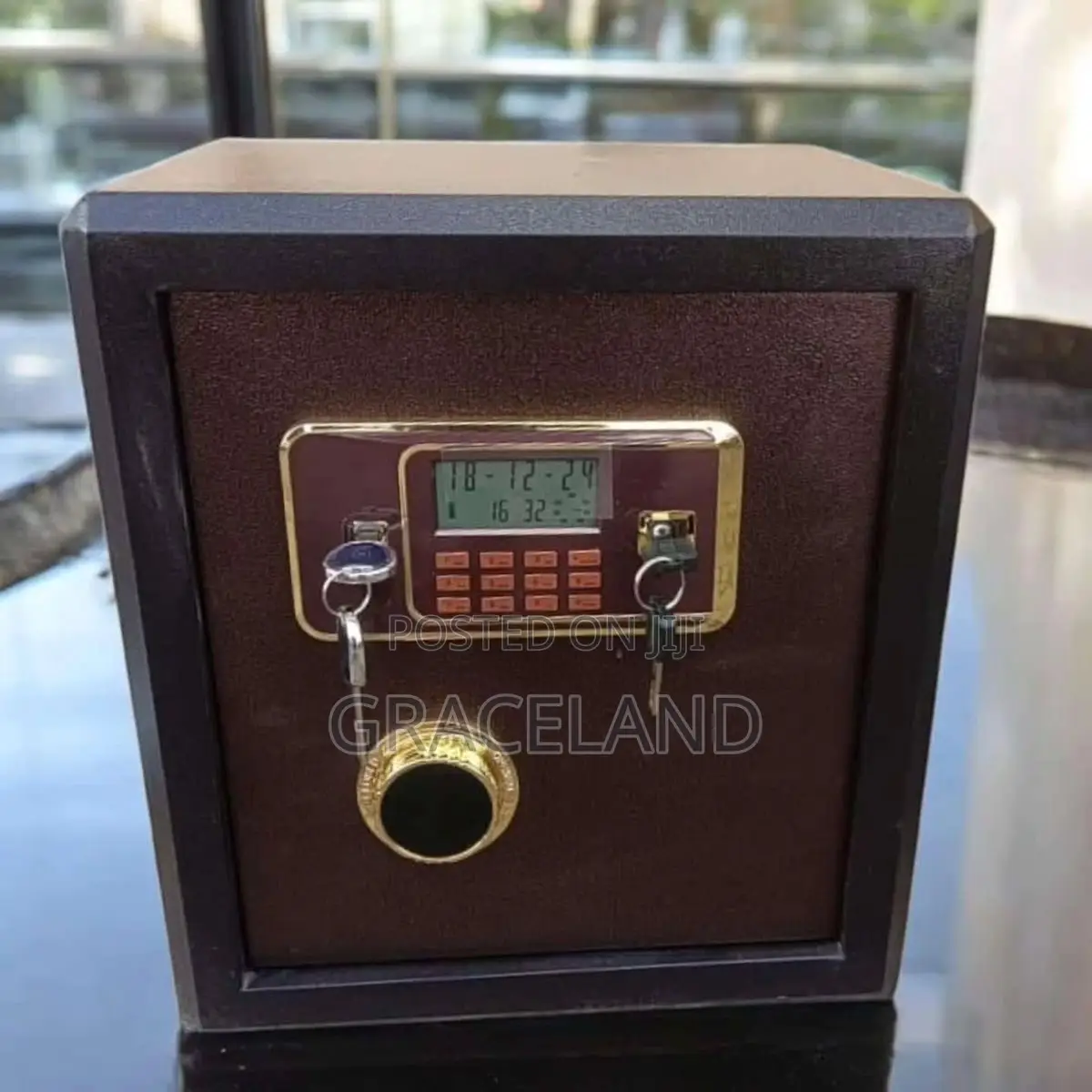 This Is Original Safe Box Dimensions 30kg H-28-w-28-l-38cm Available