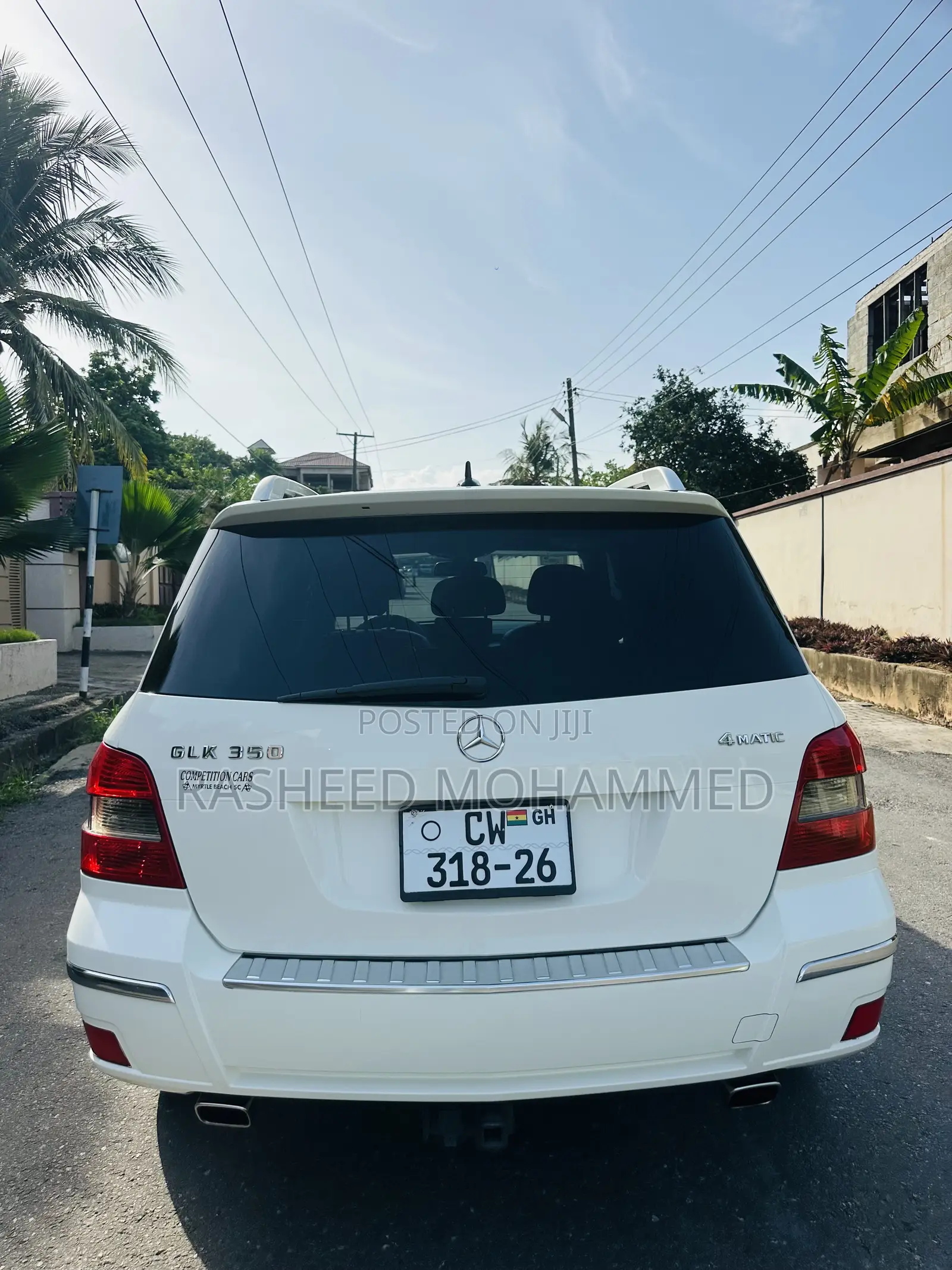 Mercedes-Benz GLK-Class 350 4MATIC 2014 White