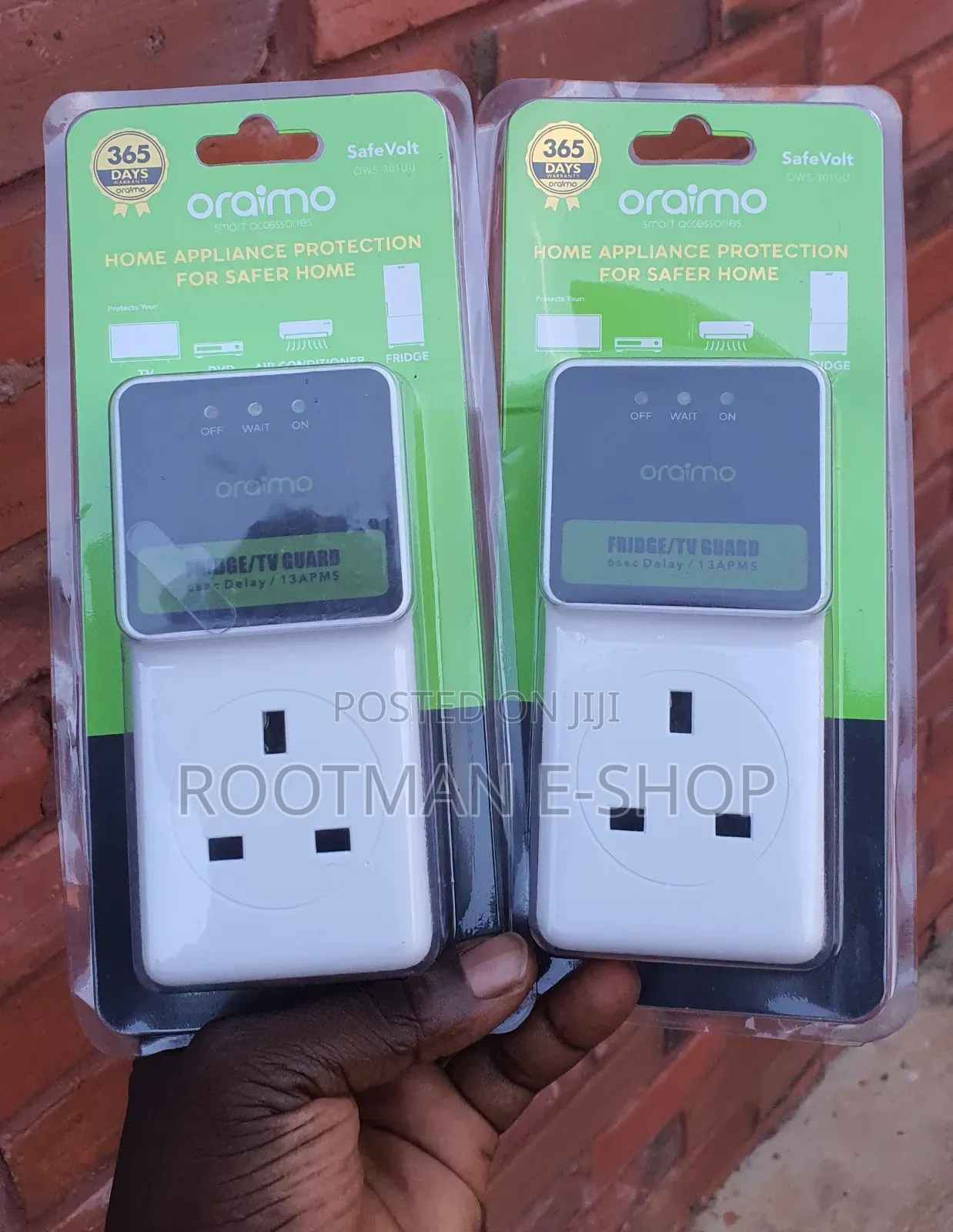 Oraimo Safevolt Smart Safe (Tv/Fridge)