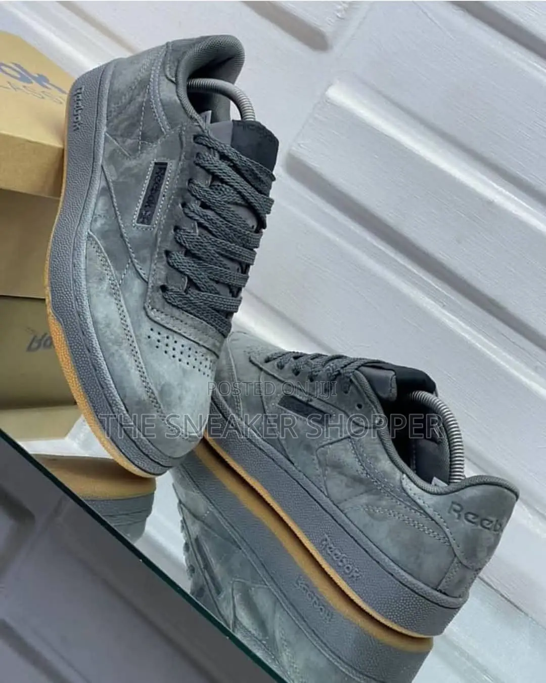 Reebok Suede Ash Under Brown Sneakers