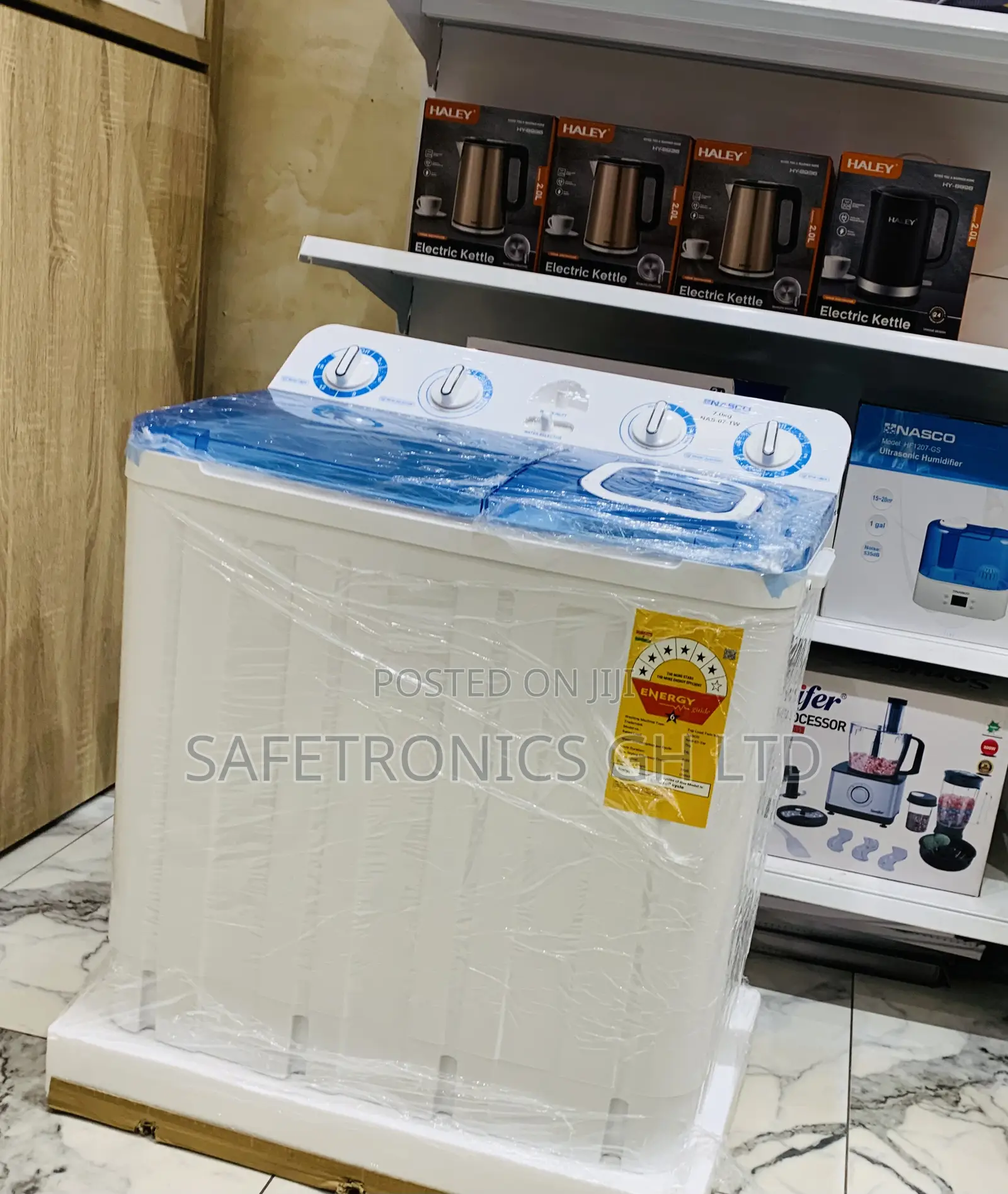 Check Out Nasco Twin Tub Washing Machine 7kg-Nas-07-Tw