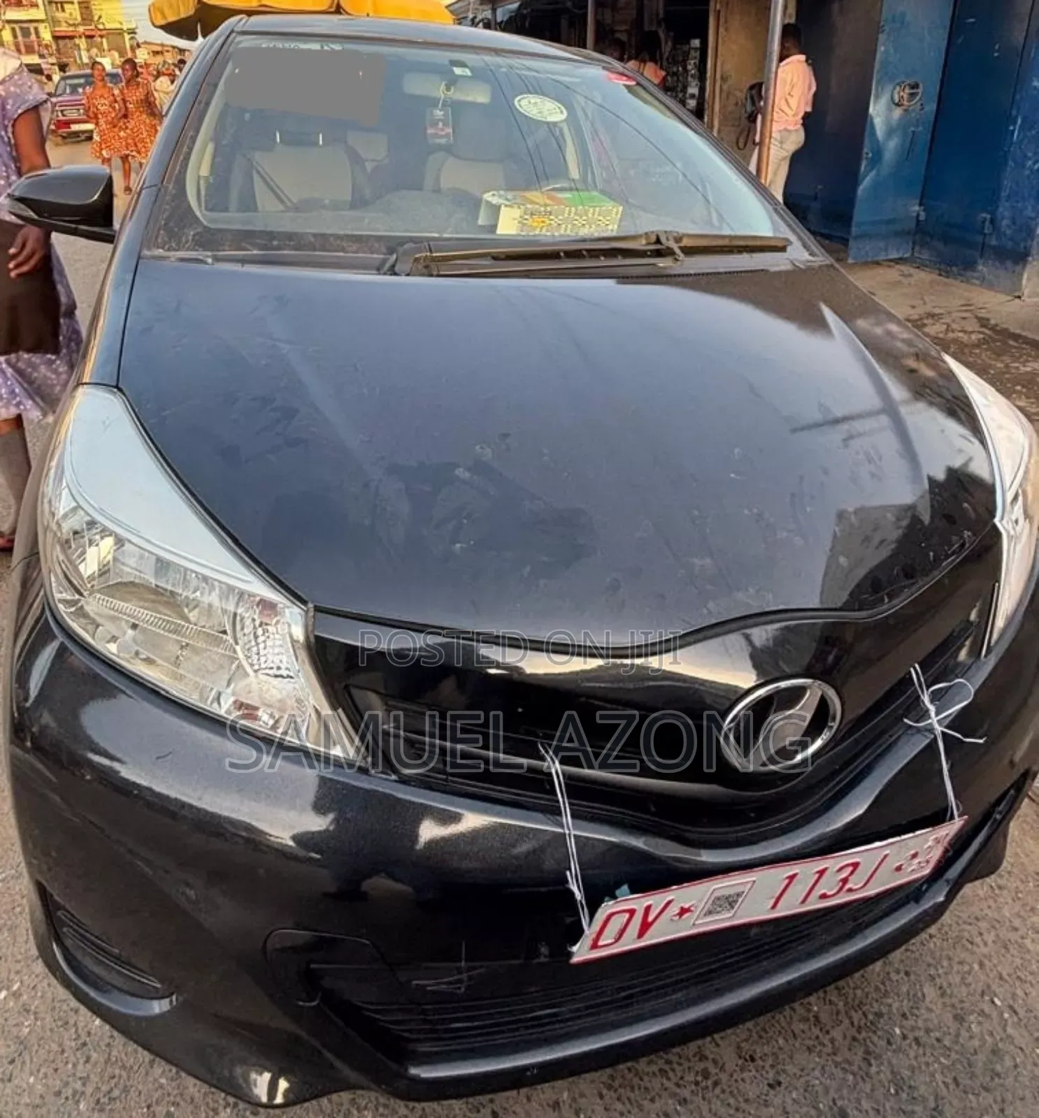 Toyota Vitz 1.3 AWD 3dr 2012 Black