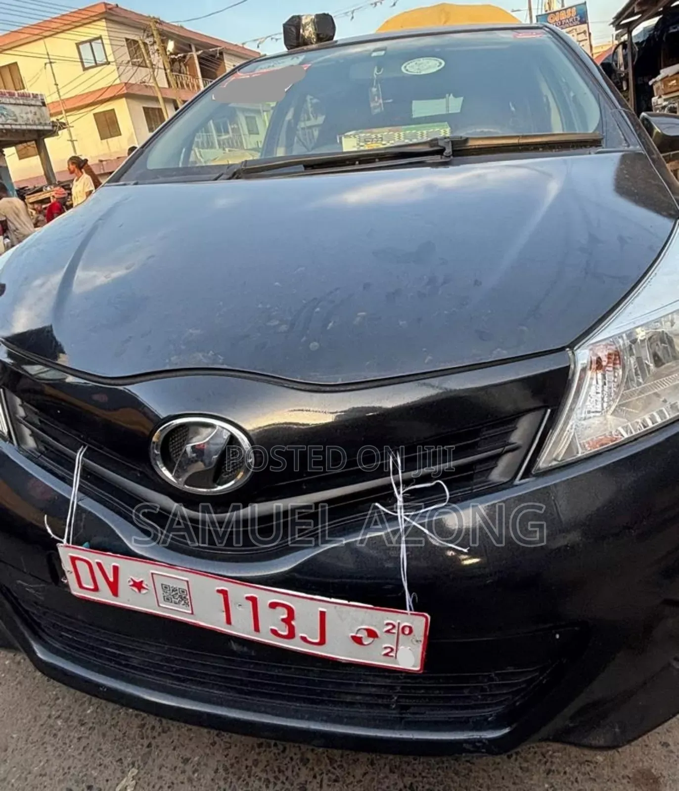 Toyota Vitz 1.3 AWD 3dr 2012 Black