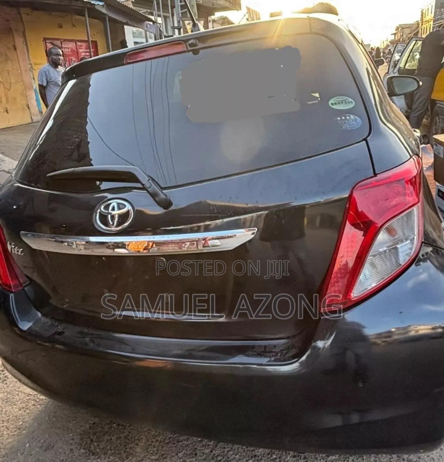 Toyota Vitz 1.3 AWD 3dr 2012 Black