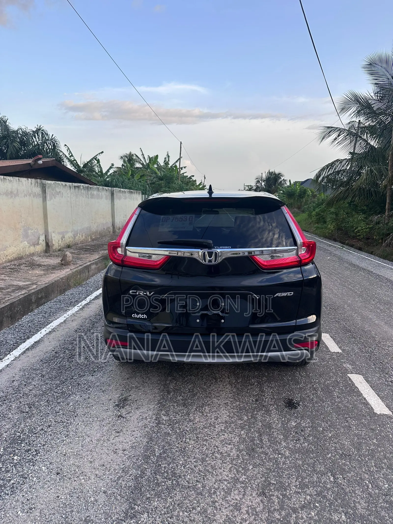 Honda CR-V EX AWD 2018 Black