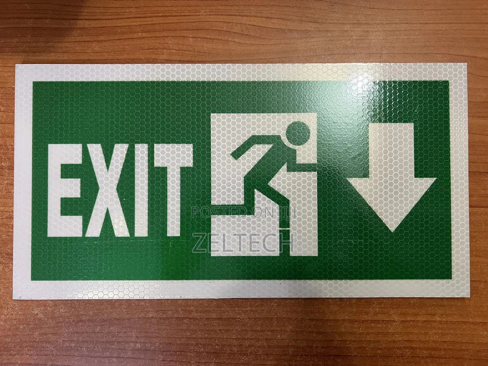 Exit Sign Card