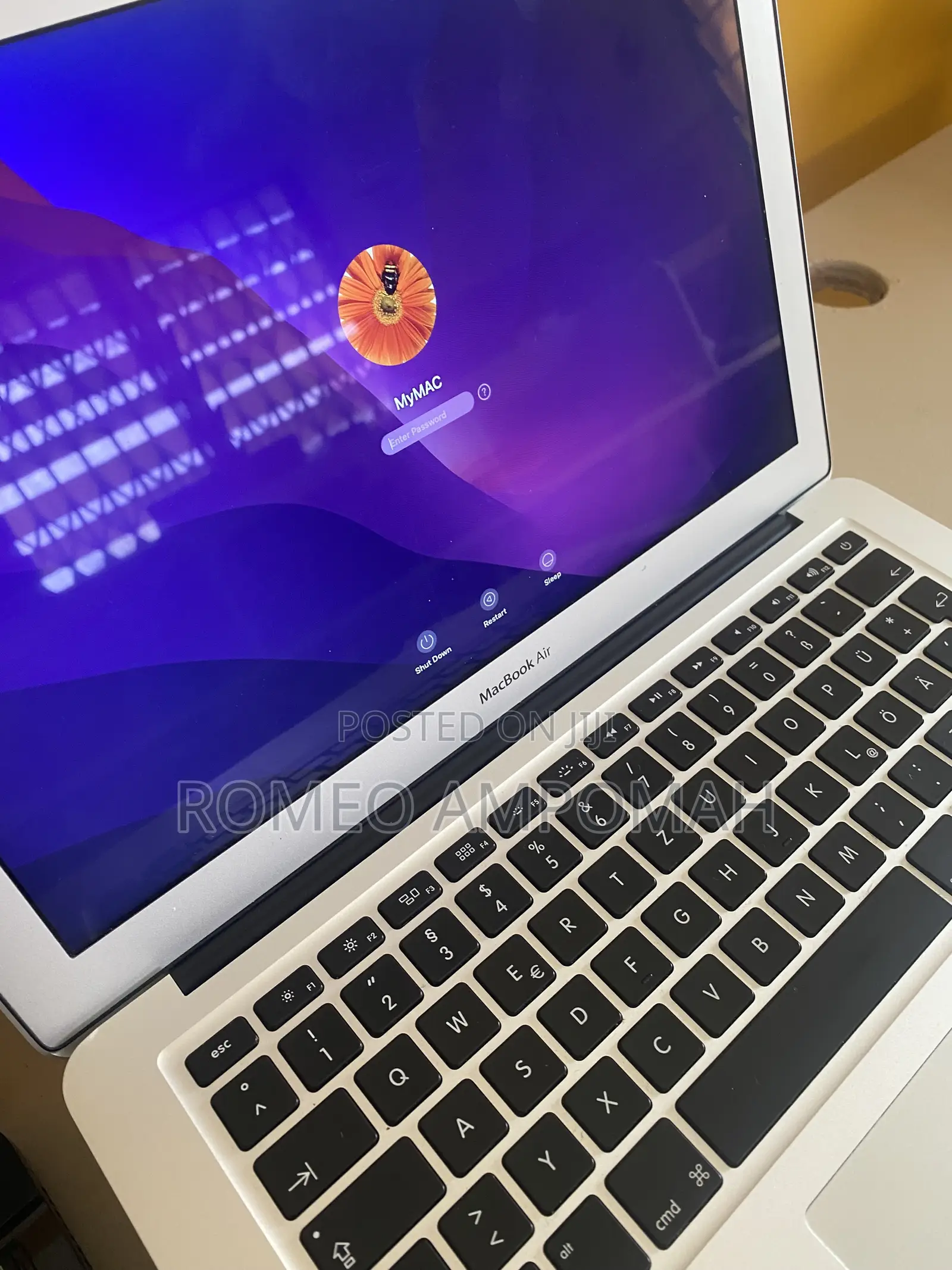 Laptop Apple MacBook Air 2017 8GB Intel Core i5 SSD 128GB