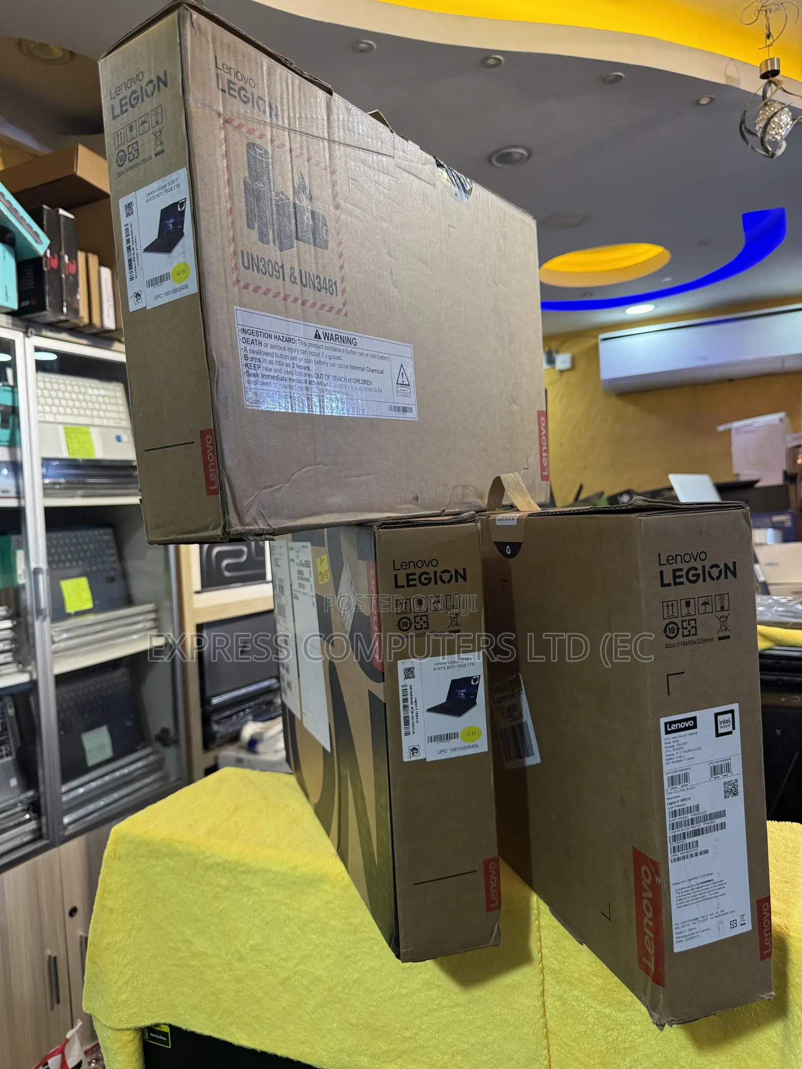 New Laptop Lenovo Legion 5i 32GB Intel Core i9 SSD 2T