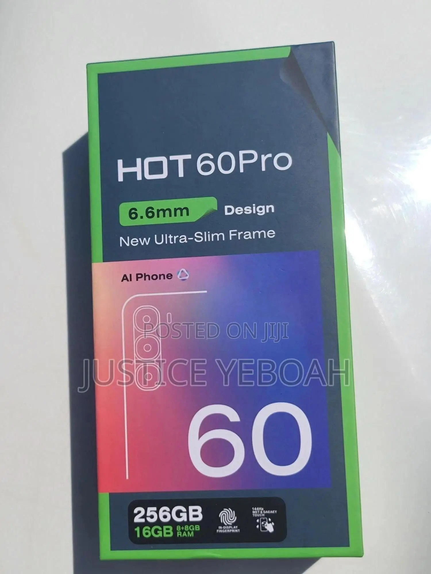 New Infinix Hot 60 Pro+ 256 GB Black