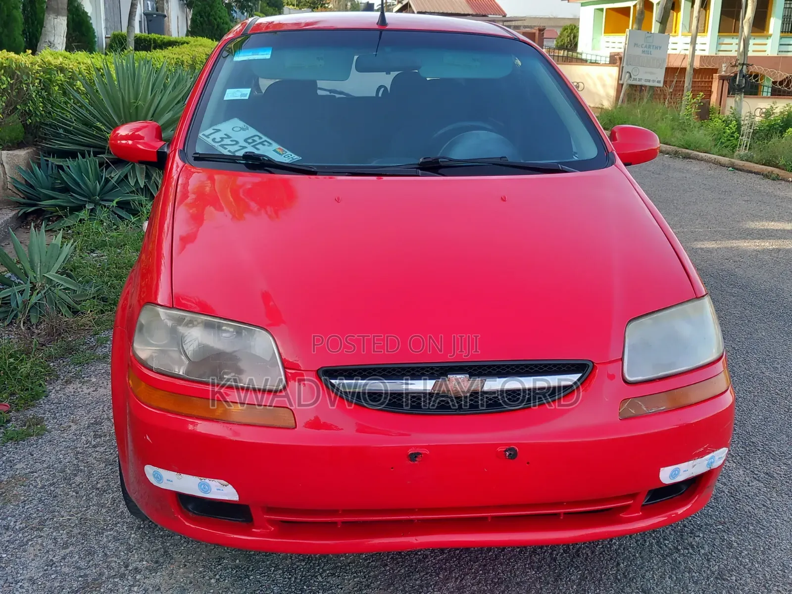Chevrolet Aveo 1.4 Hatchback 3dr 2008 Red