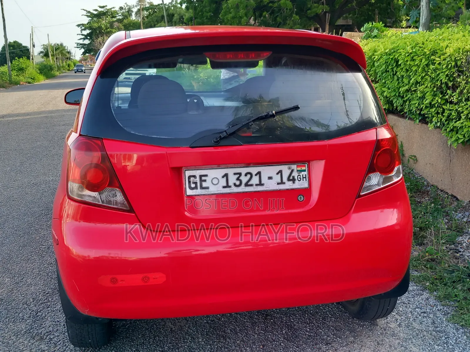 Chevrolet Aveo 1.4 Hatchback 3dr 2008 Red